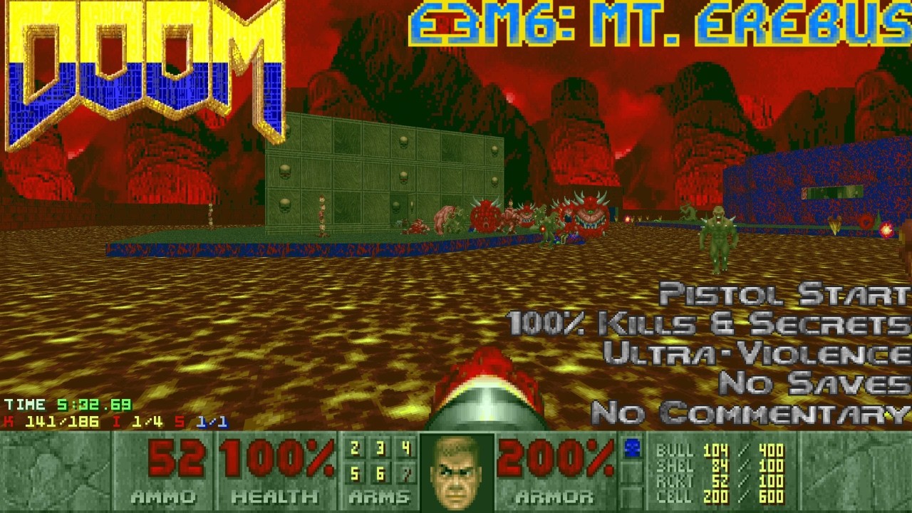 Doom: The Way We Remember It - E3M6: Mt Erebus