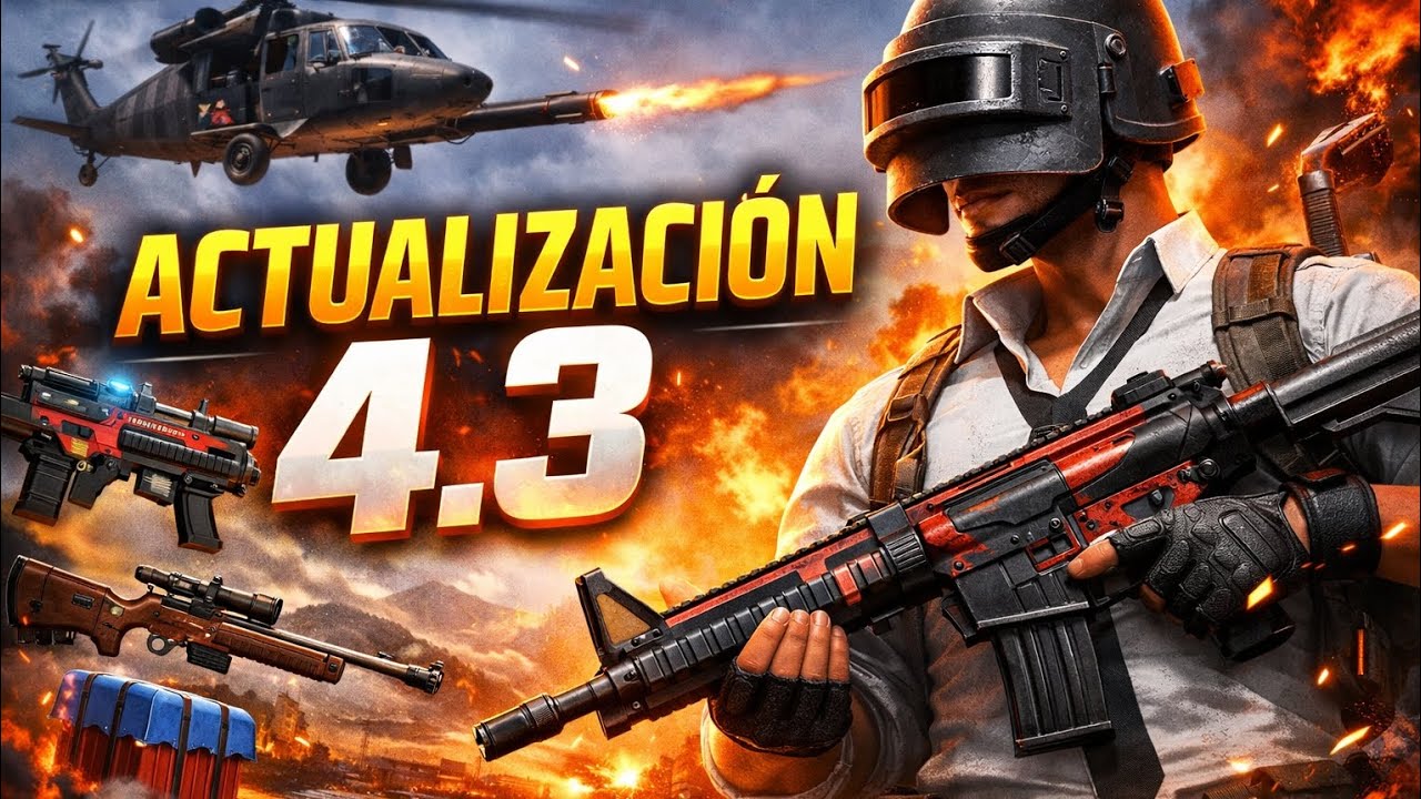 &iexcl;PROXIMA ACTUALIZACION DE PUBG MOBILE 4.3!😱🔥nuevo contenido y mucho m&aacute;s...