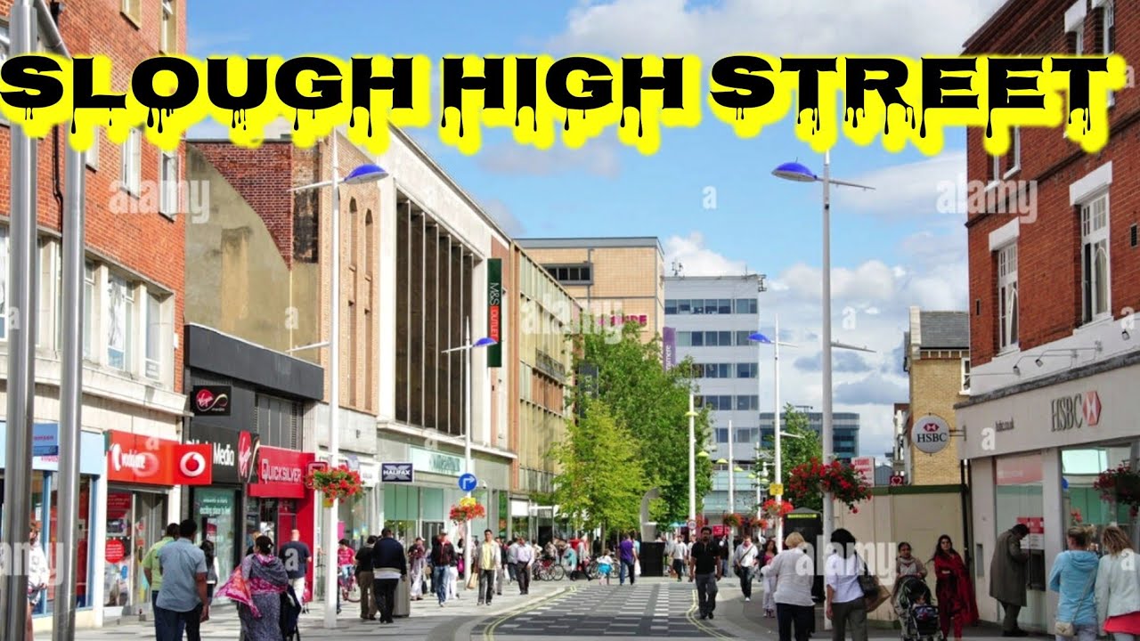 Slough High Street Vlog| Why Slough is so Popular ? Slough Prices for international Students| Slough