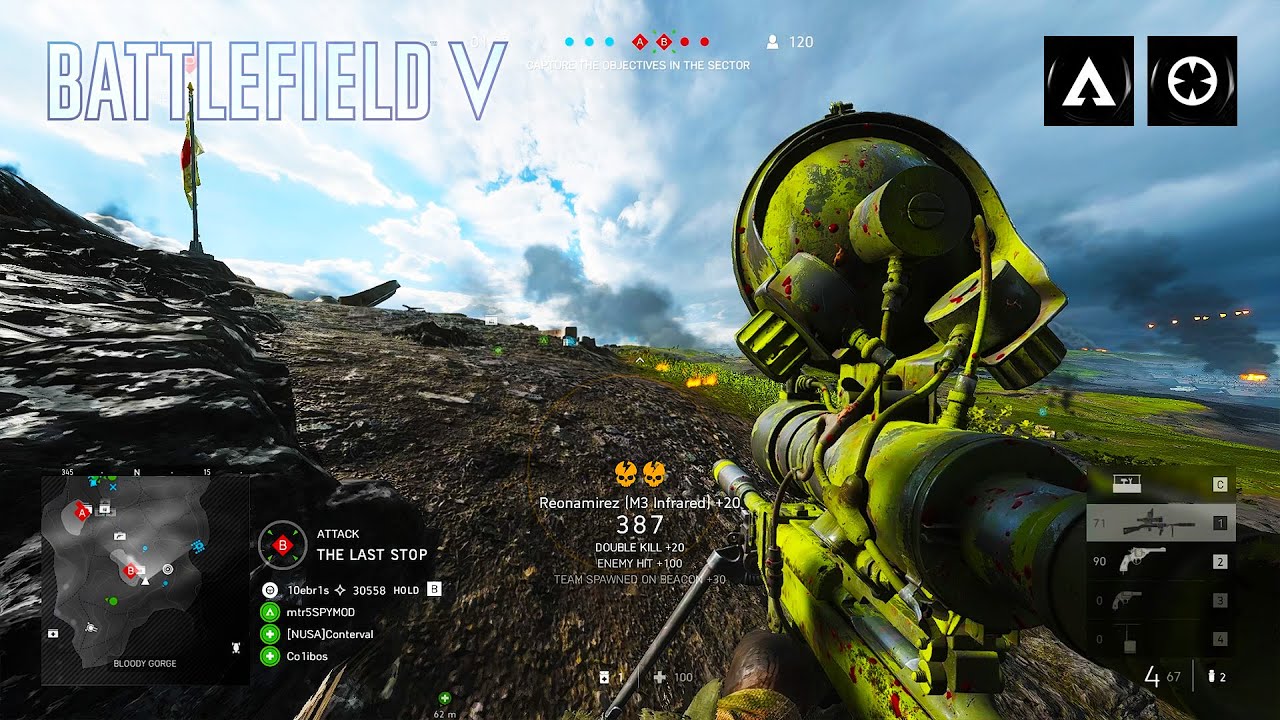 Battlefield 5: Attacking Iwo Jima Gameplay (No Commentary)