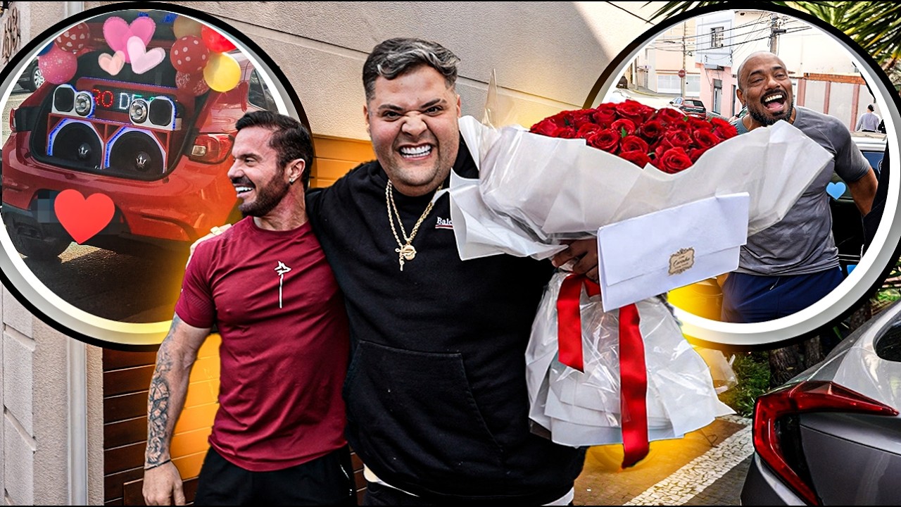 FIZ UMA LOUCURA DE AMOR PARA O CARIANI! HOJE É ANIVERSÁRIO DELE! DEI UM ROLEX PRA ELE!! [MAUMAUZK]