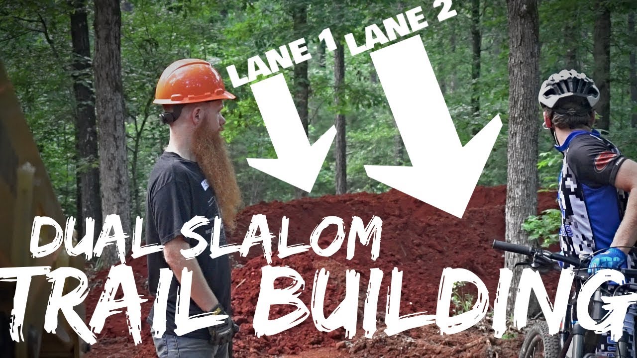 MTB Trail Building: Dual Slalom Race Track