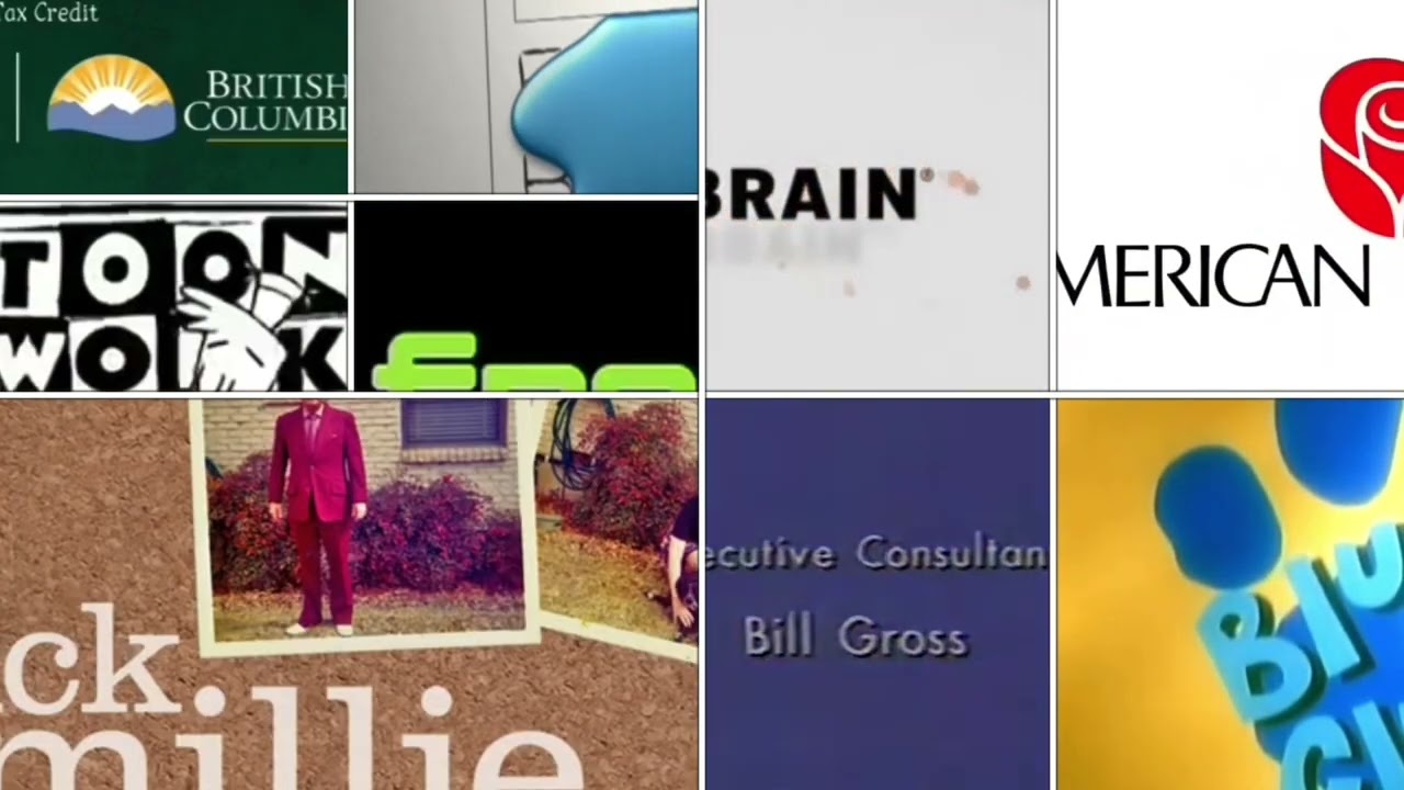 Blue’s Clues, Bob’s Burgers, BG, CBWTCAL, CL, CS, Dan Vs, PB&J Otter, TDI, WWA Credits Remix