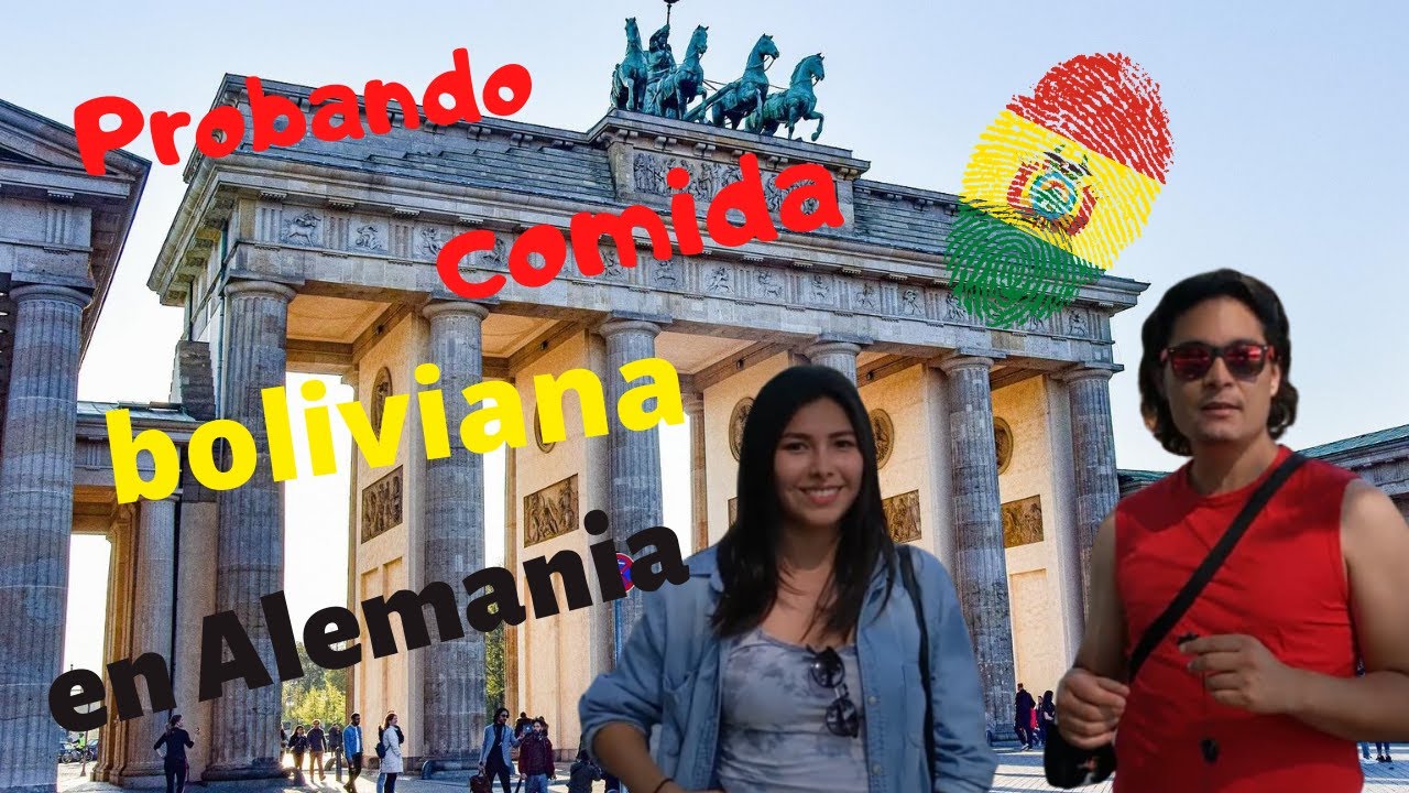 Bolivianos en Alemania  // Probando comida boliviana