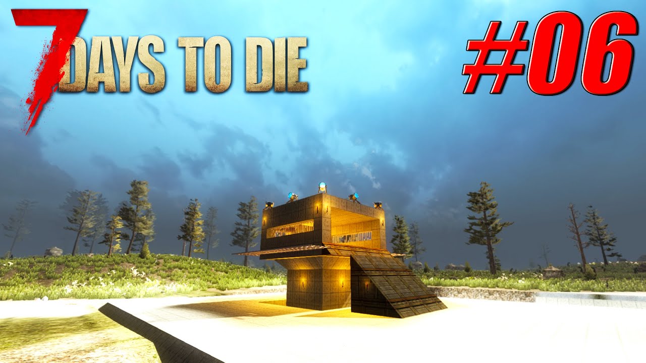 7 Days to Die: Episode 6 - Massive Underground Base Build! -  Let’s Play Alpha 14.7