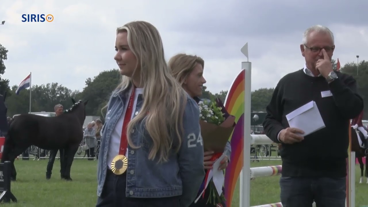 Huldiging Olympiagangers op Fokpaardendag