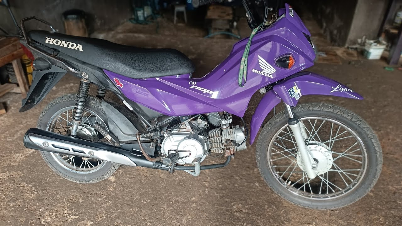 FIZ O MOTOR DESSA POP 110 era pra trocar só a mola do pedal mas olha as surpresas 😅