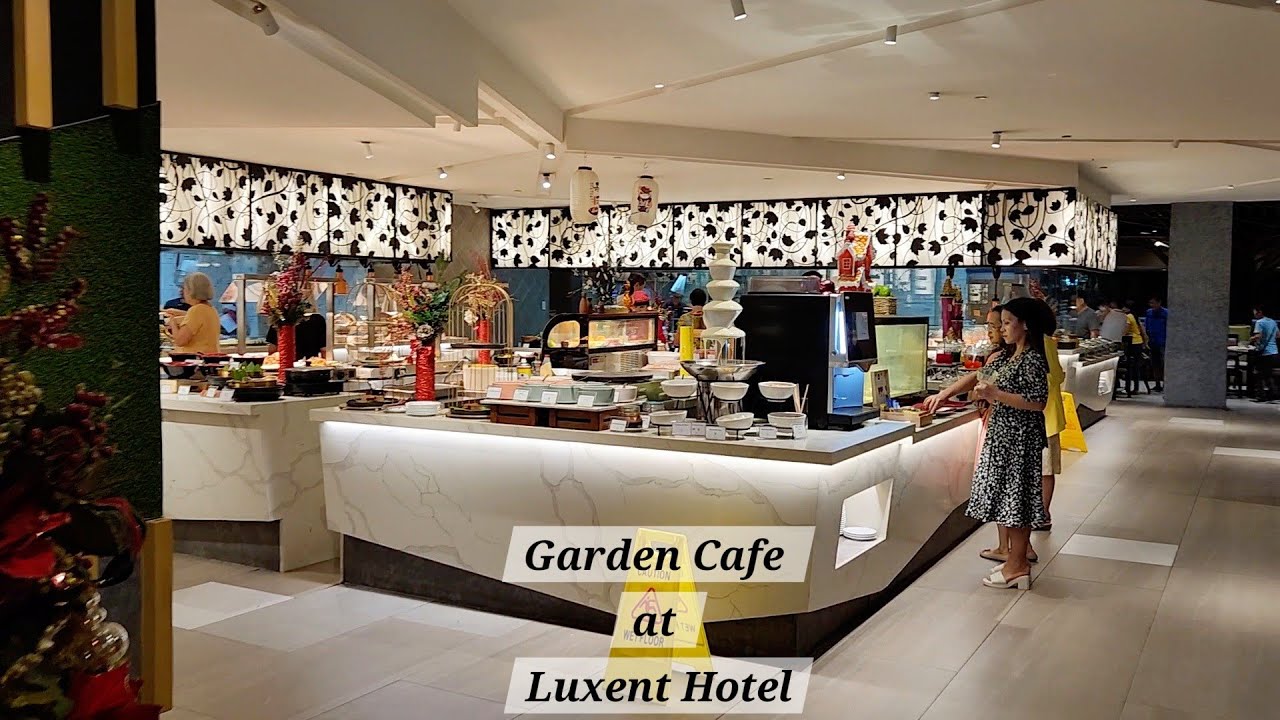 Luxent Hotel Garden Cafe International Buffet Restaurant Tour Timog Quezon City