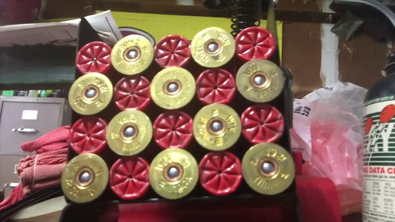 Reloading 12 gauge shells for dove season MEC loader