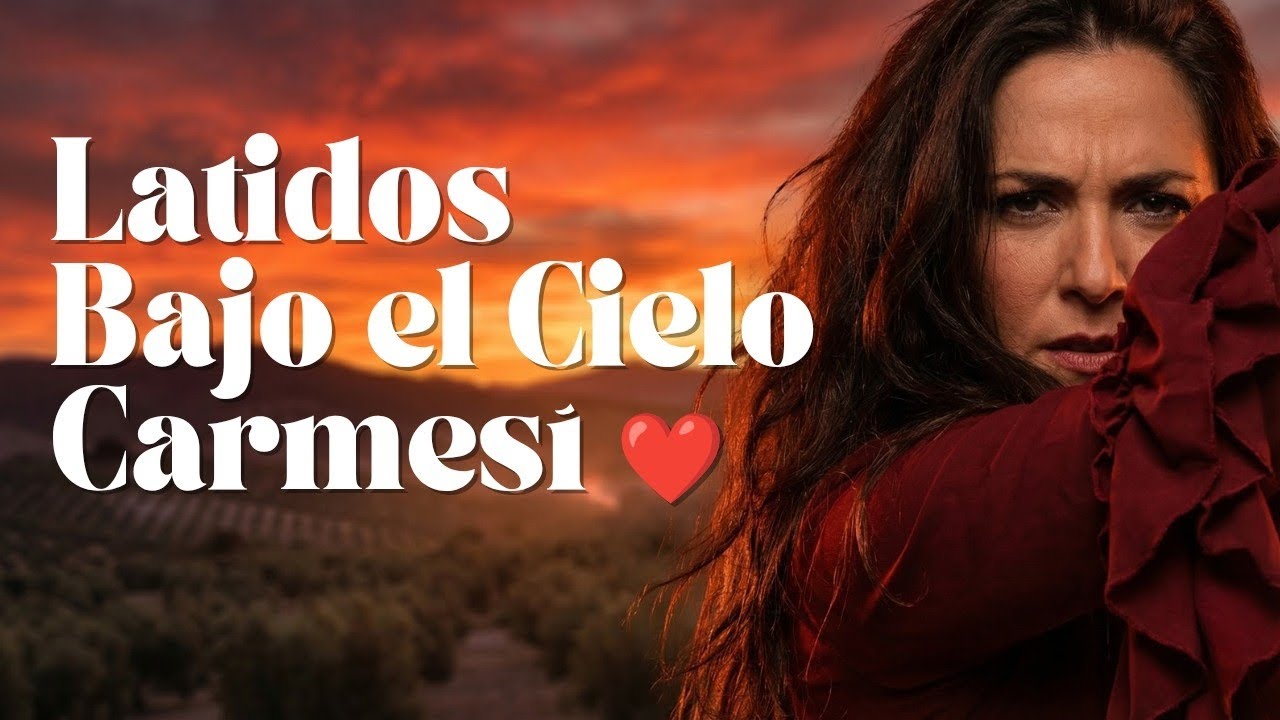 Latidos Bajo el Cielo Carmesí ❤️ Flamenco Rumba Passion | Romantic Spanish Guitar Song