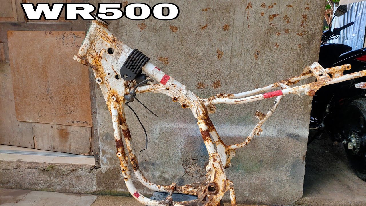 Restoring 1992 Yamaha WR500 Episode 1