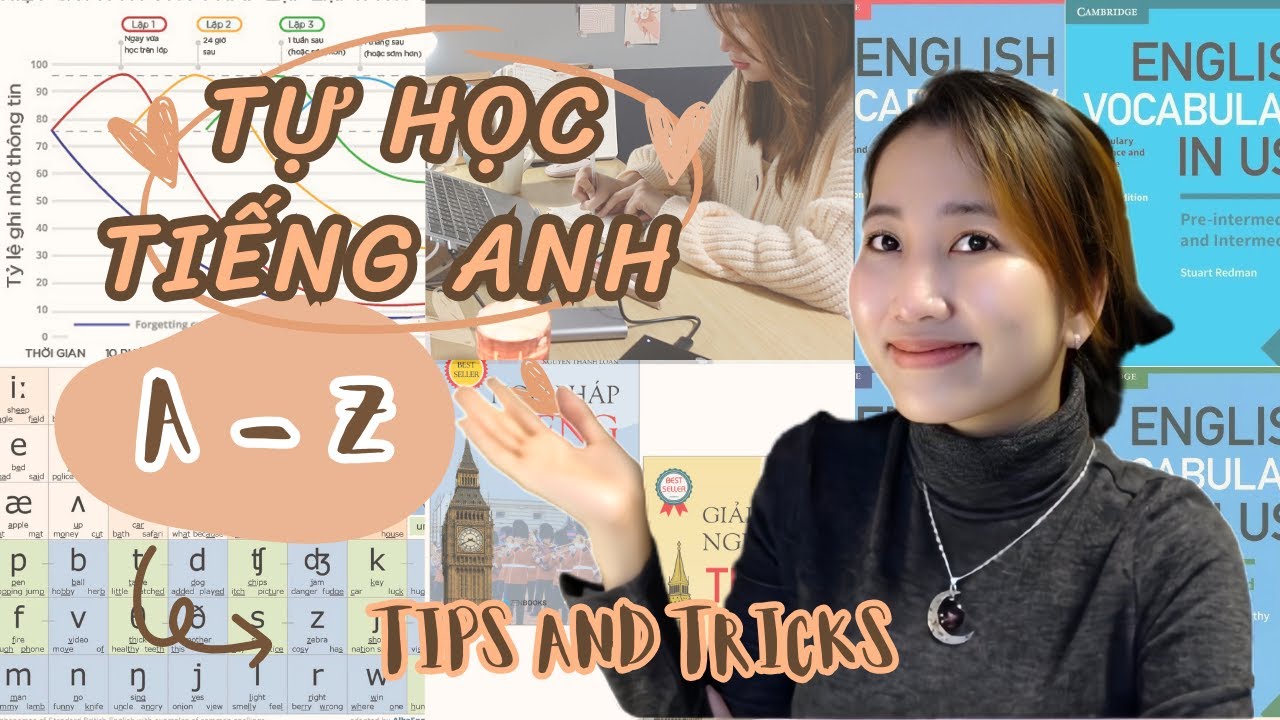 CÁCH TỰ HỌC TIẾNG ANH HIỆU QUẢ từ A-Z| Tất cả những gì bạn cần khi bắt đầu, hiệu quả 100%| Ruby Pham