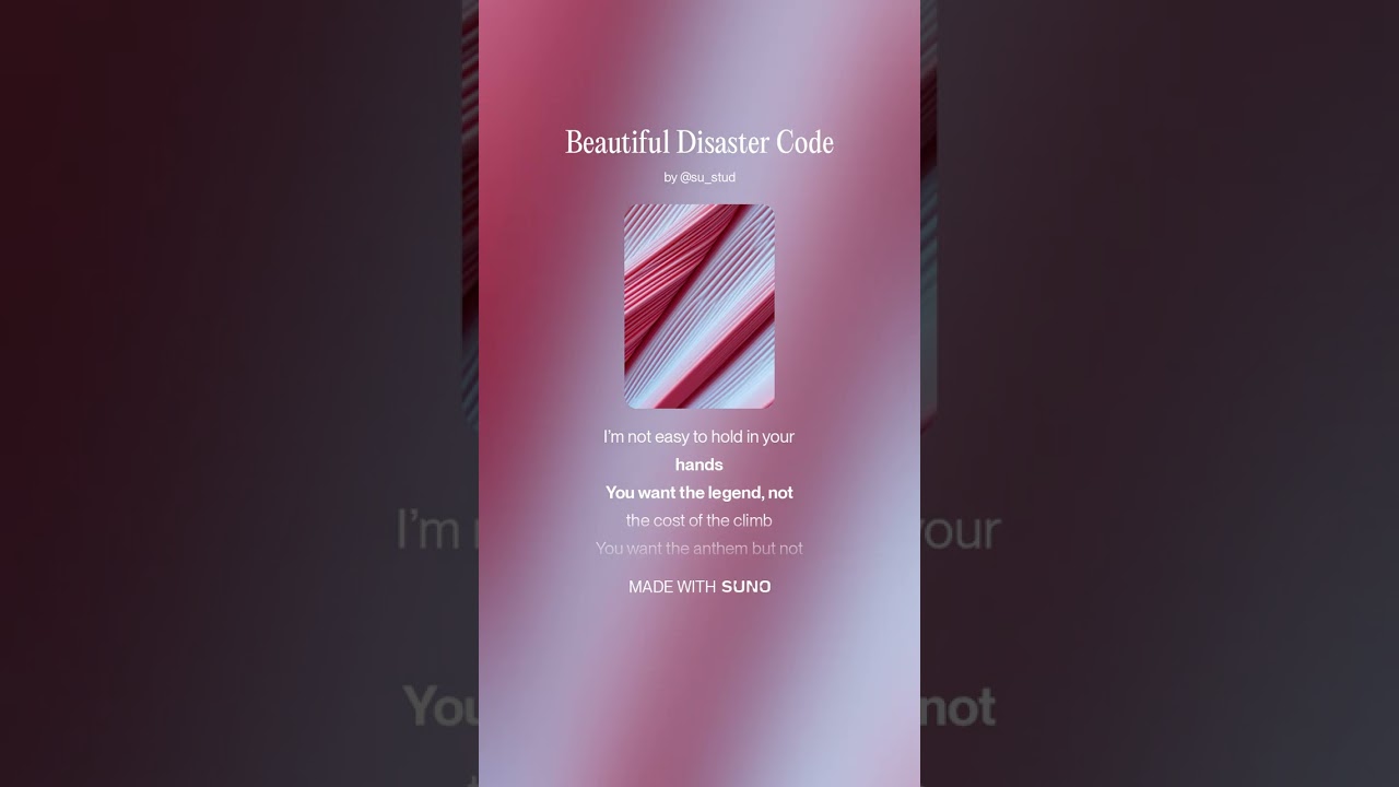Beautiful Disaster Code