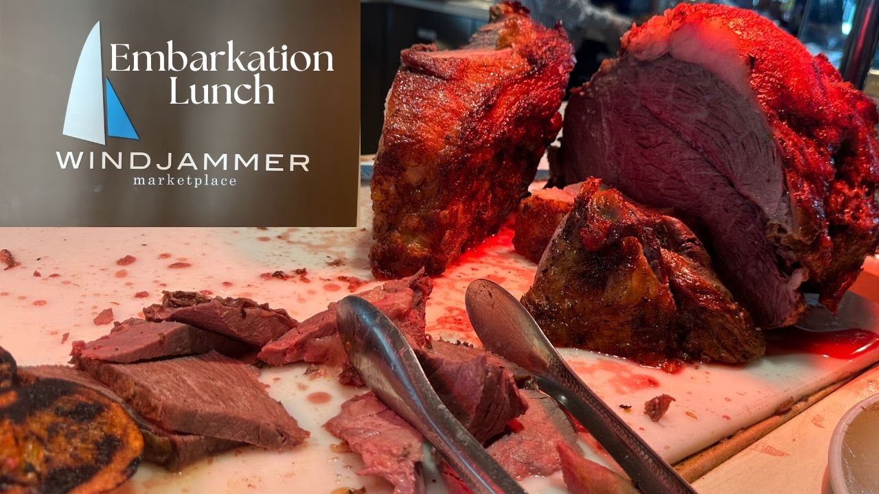 Windjammer Embarkation Lunch | 7N Eastern Caribbean Wonder of the Seas 2024
