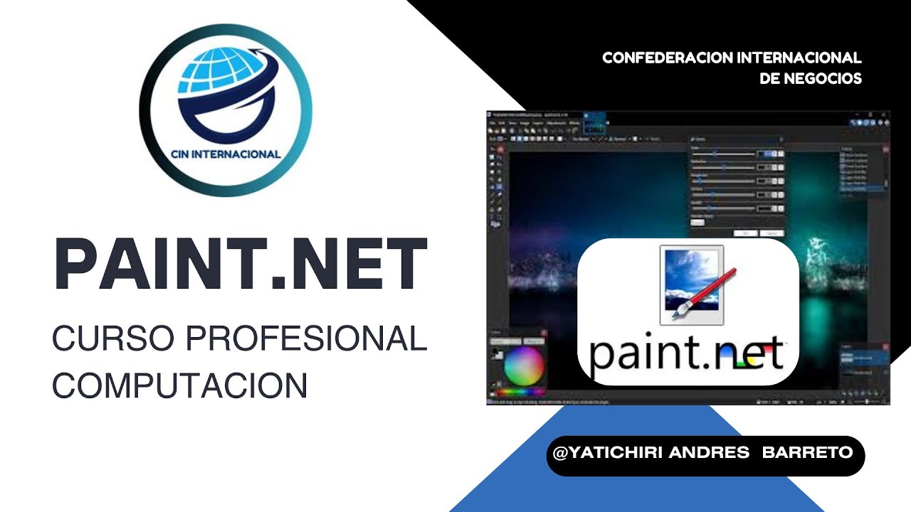 CURSO PAINT.NET - TUTORIAL PROFESIONAL PAINT.NET - CURSO COMPUTACION PROFESIONAL DISEÑO GRAFICO