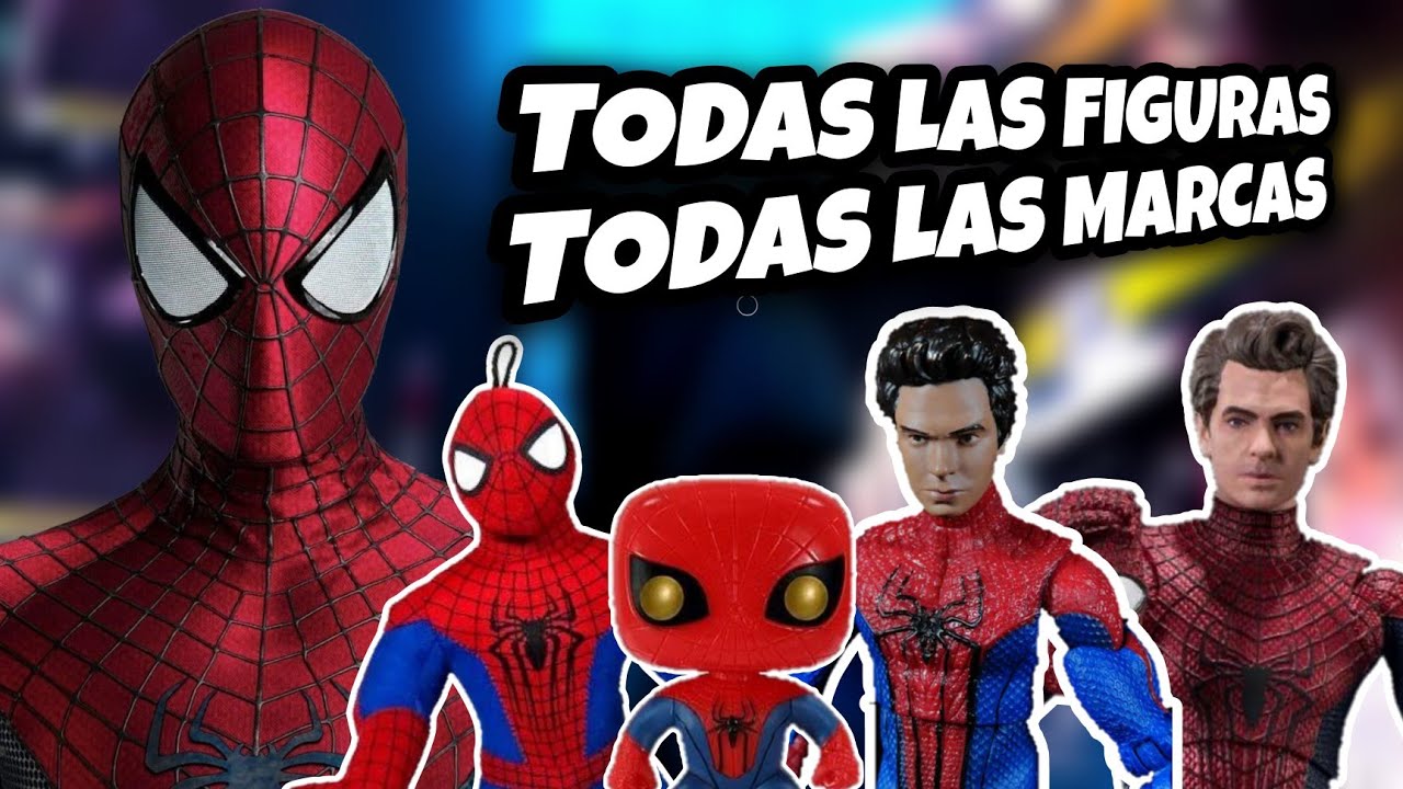 TODAS LAS FIGURAS DEL SPIDER MAN DE ANDREW GARFIELD EN LA ESCALA 6 PULGADAS THE AMAZING SPIDERMAN