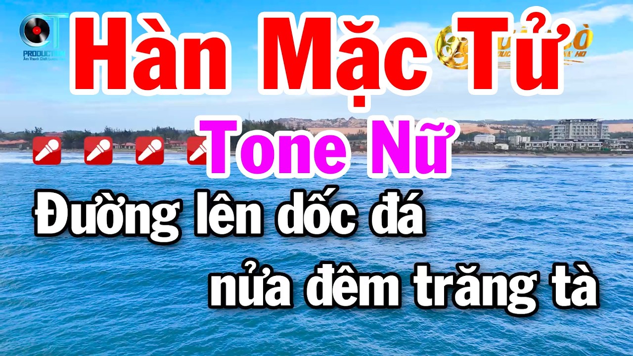 Karaoke Hàn Mặc Tử Tone Nữ Nhạc Sống Tuấn Cò 2026