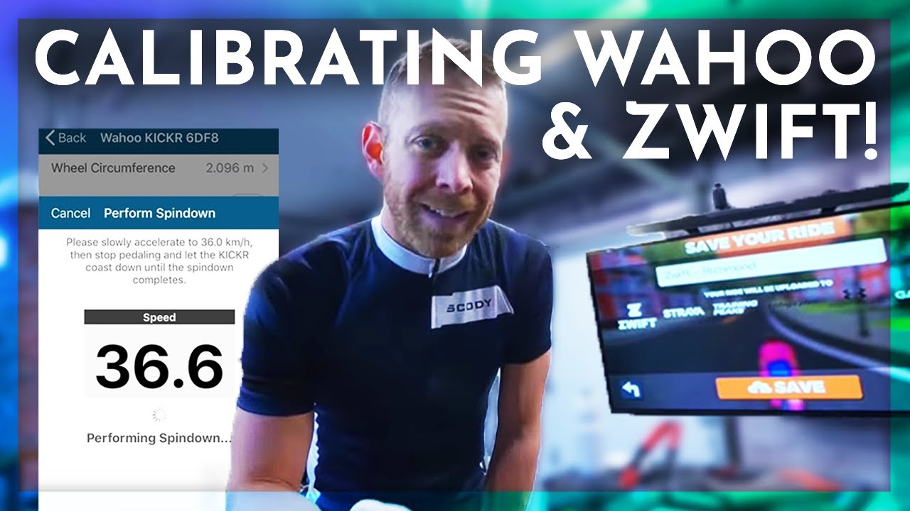 Как калибровать WAHOO KICKR и Zwift (и другие велотренажеры) | Triathlon Taren