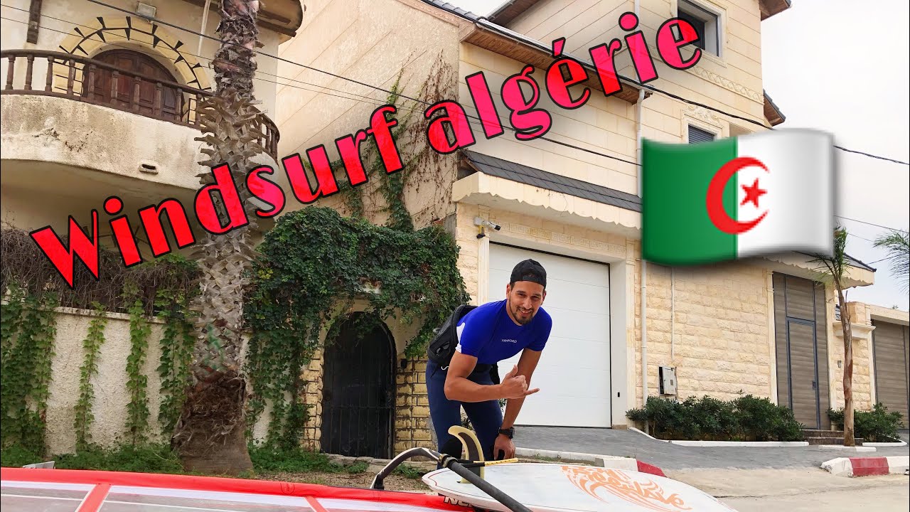 Planche à voile Alger plage Alger Hamidou 2020