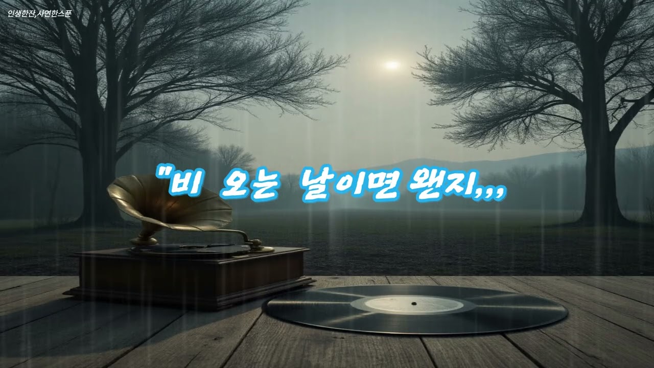 비 오는 날이면 왠지ㅣ카페에 머물고 싶어지는 재즈[인생한잔,사연한스푼]잔잔한 재즈 위로 은은한 빗소리와 자연의 숨결이 함께 흐릅니다