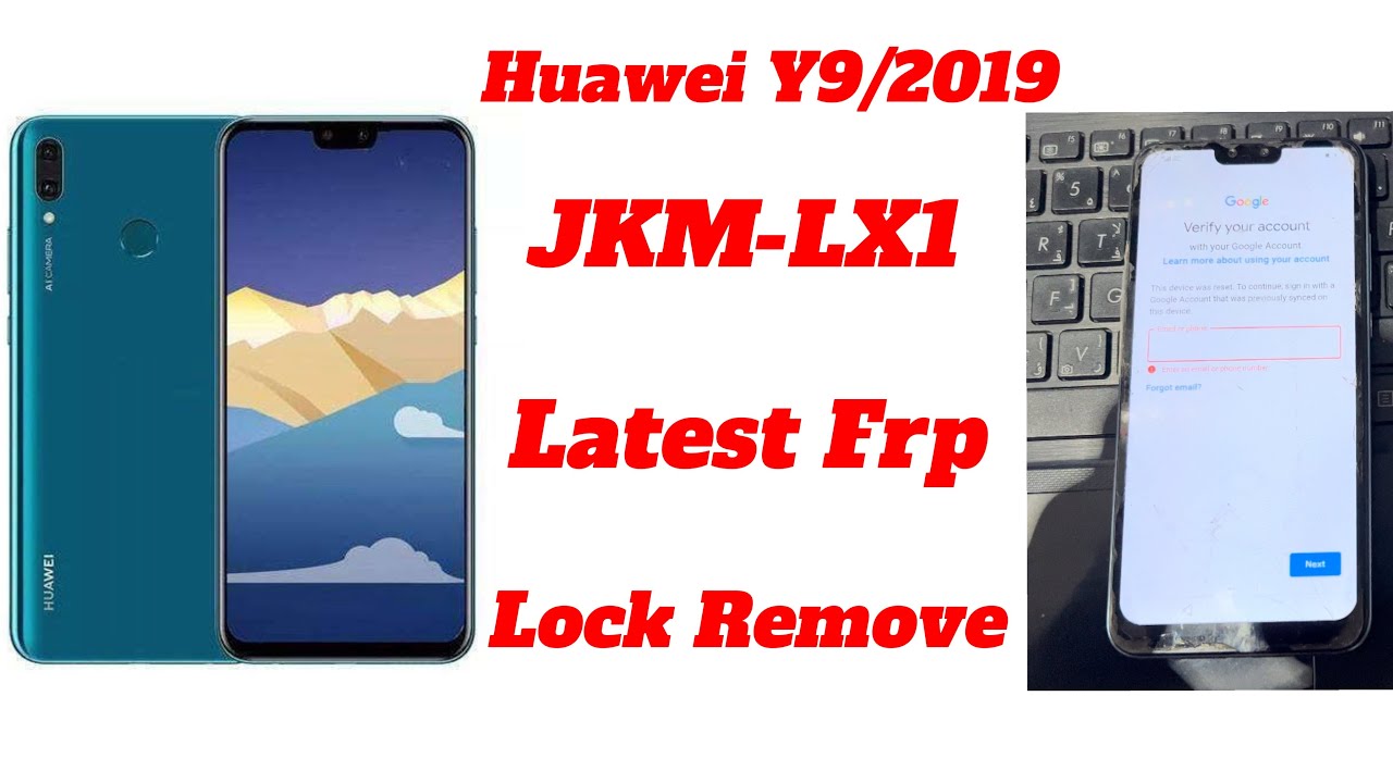 Huawei Y9 2019 FRP UnlockTool ✌️✌️