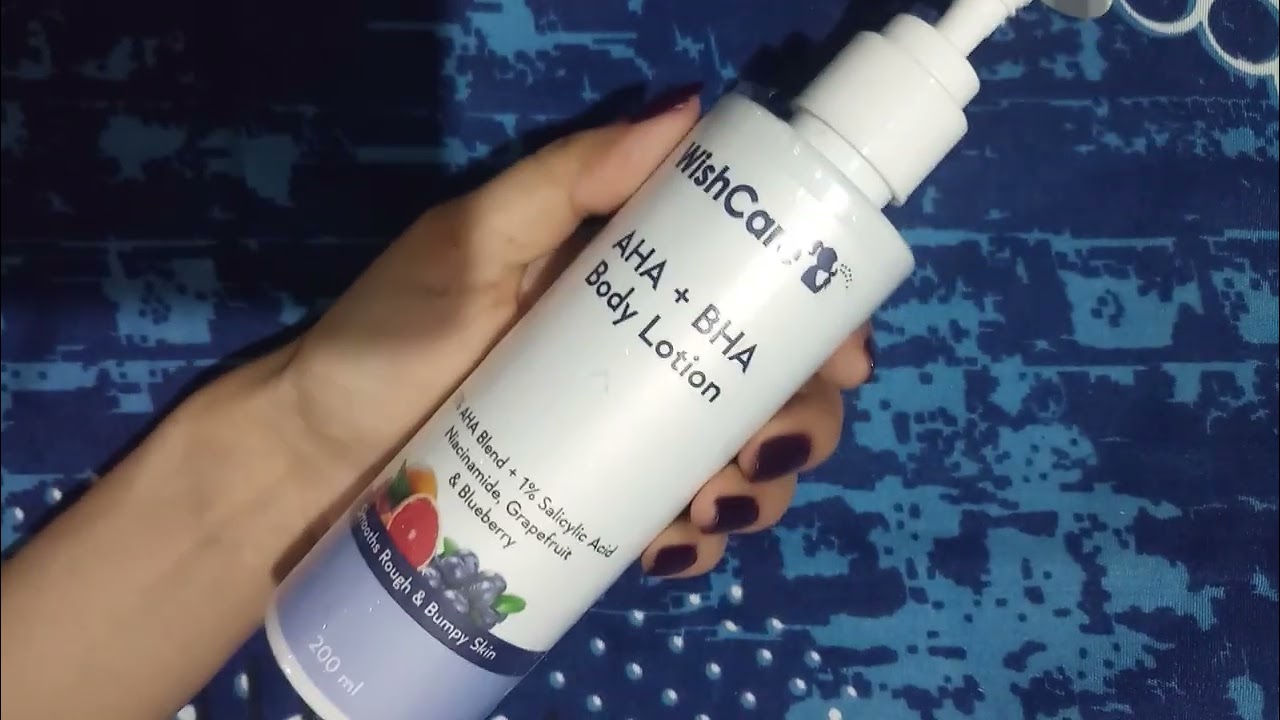 Wishcare AHA BHA Body Lotion 🌱🧴