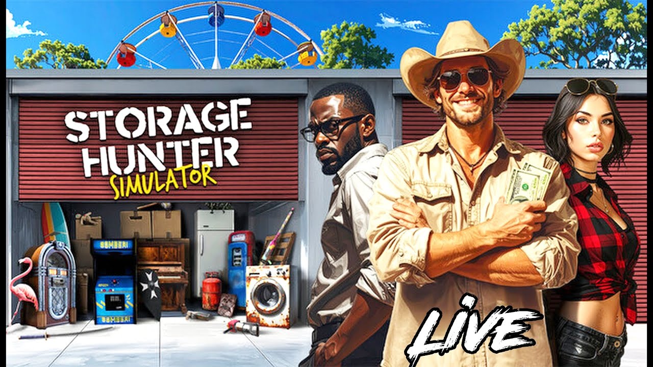 [Live] Storage hunter j'achète mon premier pawn shop