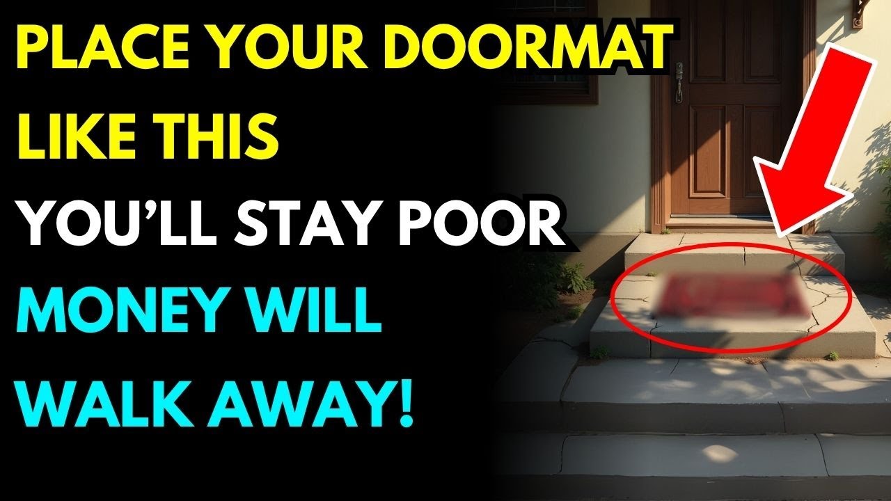 Placing The Doormat Like This Will Keep You Poor – Your Wealth Will Keep Slipping Away