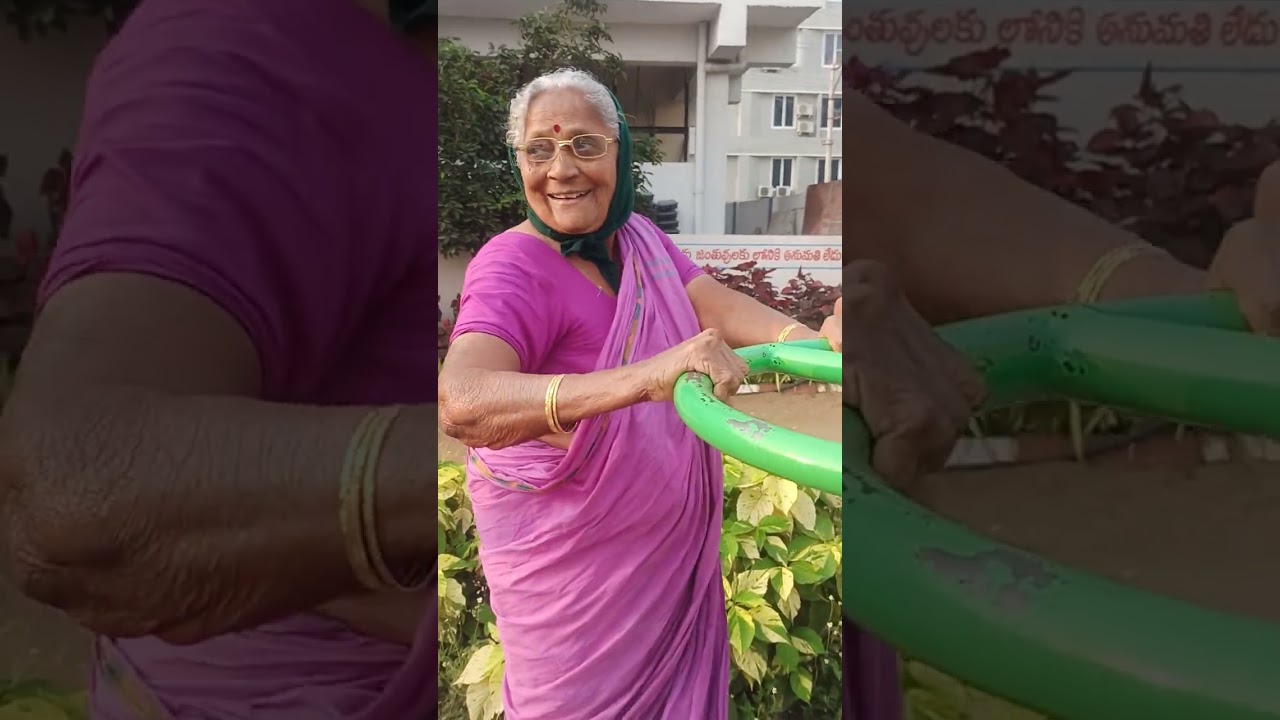 9 దశాబ్దాల వయసులో కూడా ఏమాత్రం హుషారు తగ్గని బామ్మ గారి పాట,మాటలు 🌞🌄🚶🏻‍♀️