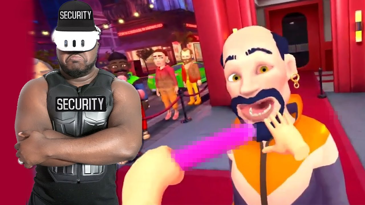 I Became A Club Security Guard.. (I Am Security VR)