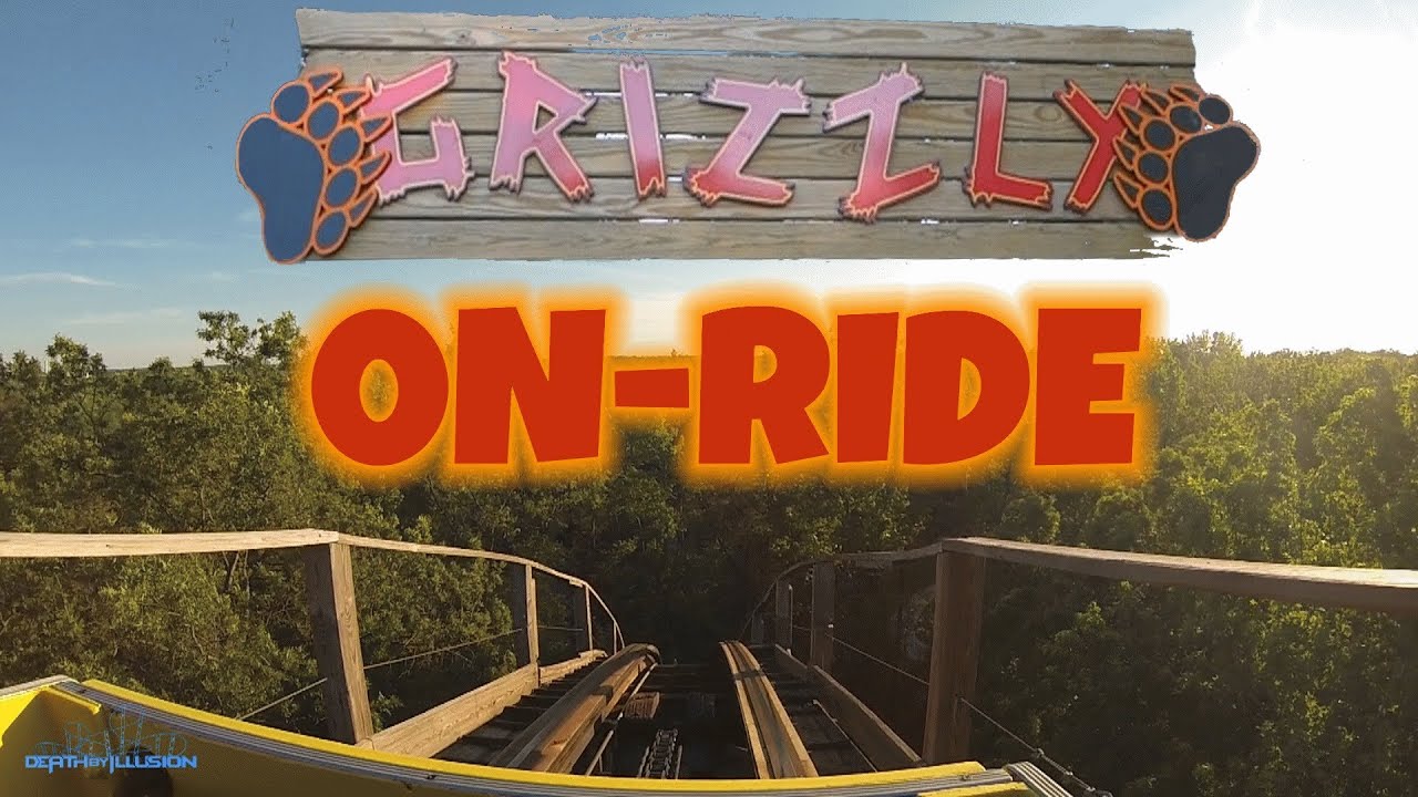 Grizzly On-ride Front Seat (HD POV) Kings Dominion