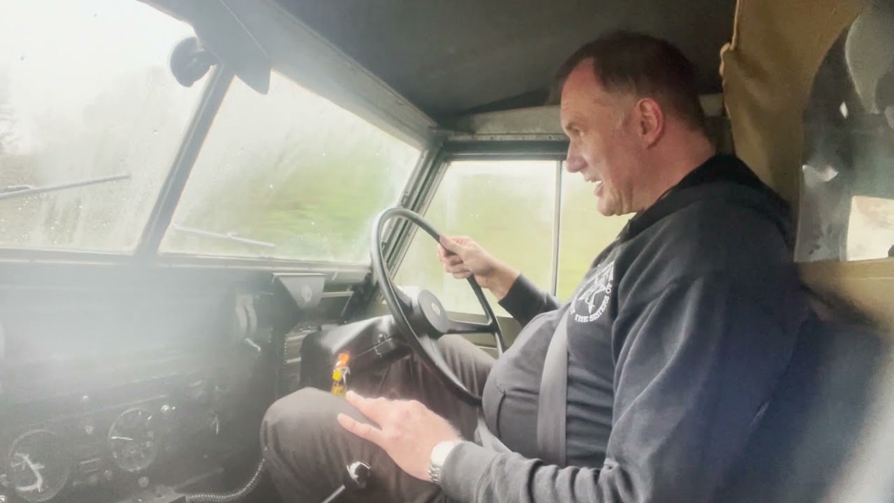 land rover lightweight 200TDi power for sale in action + starting, idling