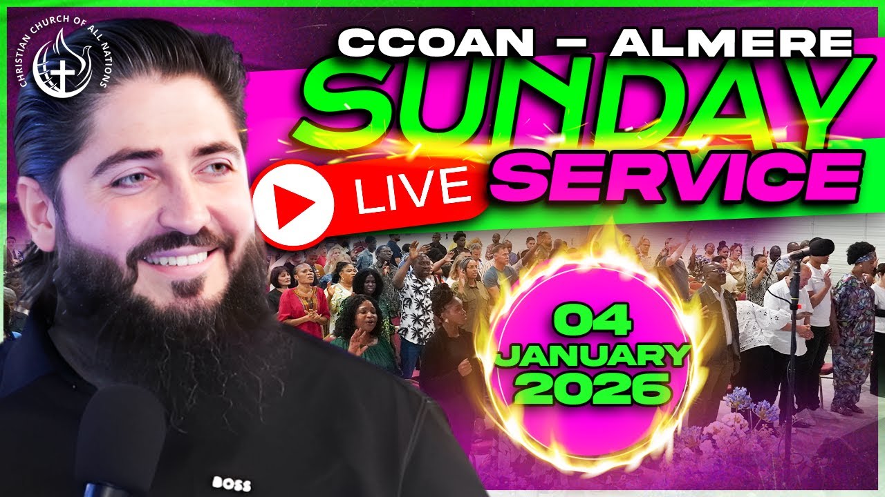 CCOAN ALMERE - SUNDAY SERVICE 04/01/2026 | LIVE BROADCAST