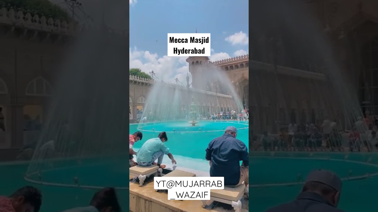 Mecca Masjid hyderabad || Friday namaz || #mecca #mosque #hyderabad #shorts #friday #whatsapp_status