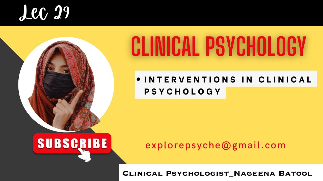 Interventions in Clinical Psychology | Psychological Therapies | #css