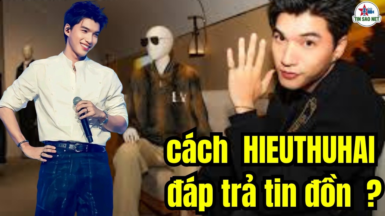CÁCH MÀ HIEUTHUHAI ĐÁP TRẢ TIN ĐỒN | người nổi tiếng