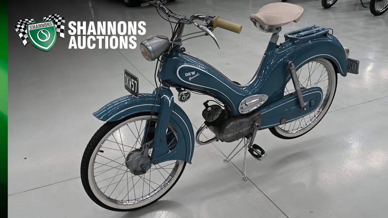 1957 DKW Hummel/Bumblebee 50cc Motorcycle - 2022 Shannons Spring Timed Online Auction