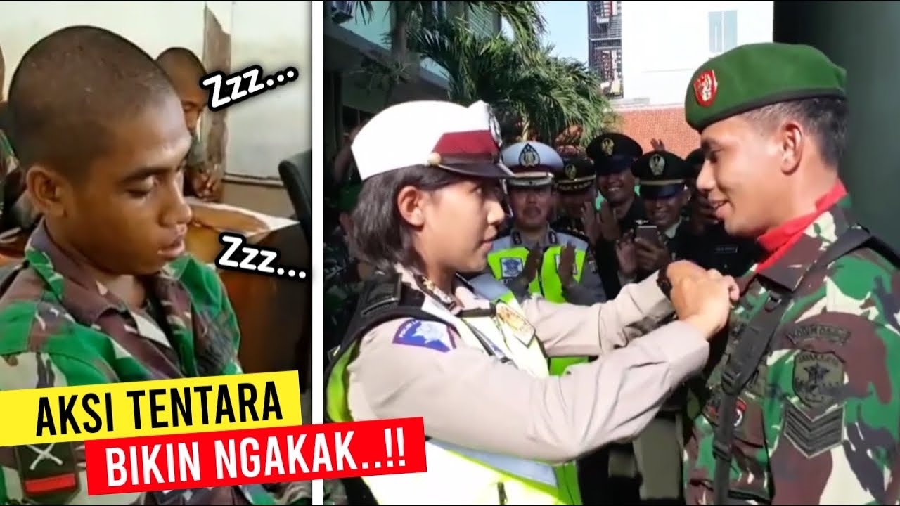 TNI Ada-Ada Aja..!! Deretan Aksi Tentara Paling Bikin Ngakak - Part 2