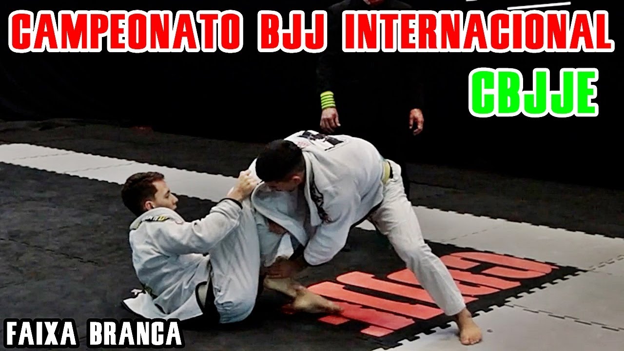 JIU JITSU - [Faixa Branca] - CAMPEONATO BJJ INTERNACIONAL CBJJE - 2021