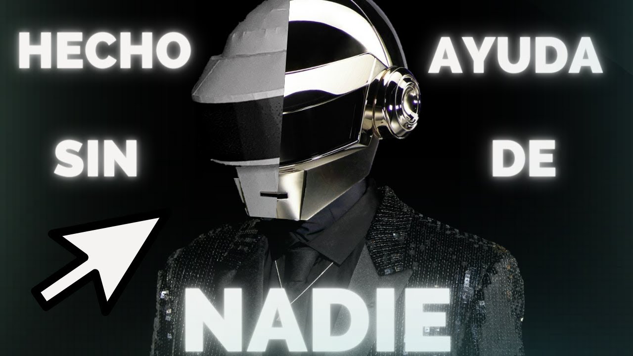 Como hice el CASCO de Daft Punk en MENOS de 1 DÍA🤑