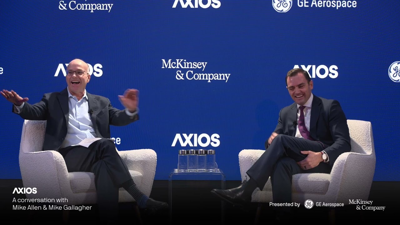 Future of Defense: Palantir’s Mike Gallagher & Axios’ Mike Allen