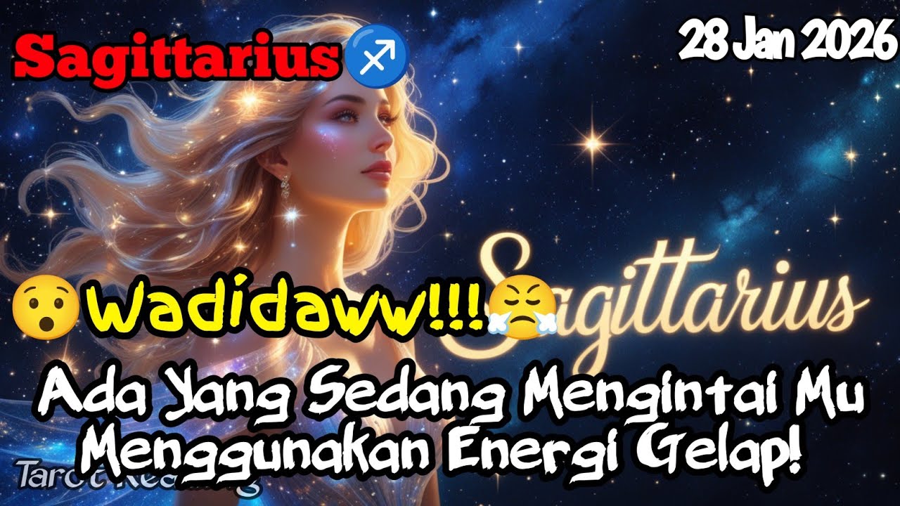 Sagittarius♐ 😯Wadidaww😤 Ada Yang Sedang Mengintai Mu Menggunakan Energi Gelap Hari Ini - Mata Zodiak