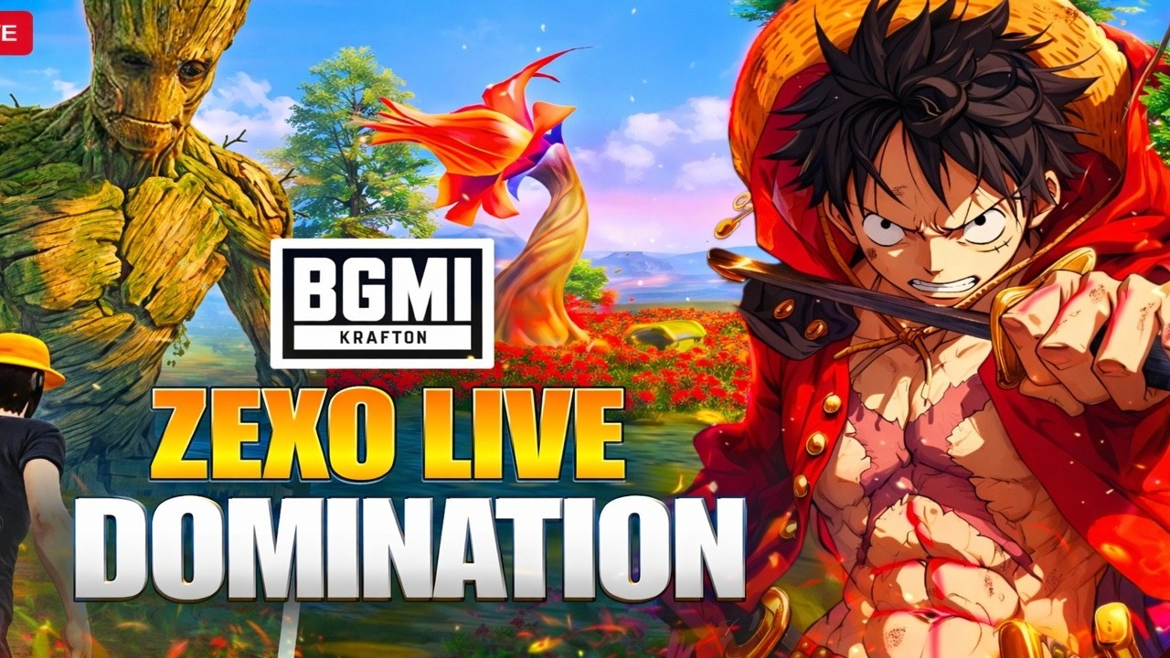 ZEXO LIVE DOMINATION IN BGMI #bgmilive #bgmicustomroom #verticallivefeed #shortsfeed