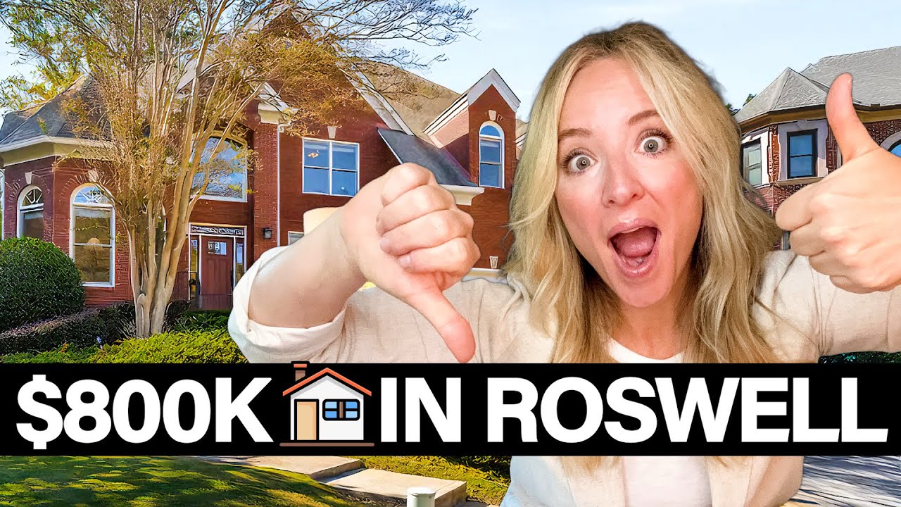 $800K Homes in Roswell, Georgia: Top Picks & Neighborhood Insights!