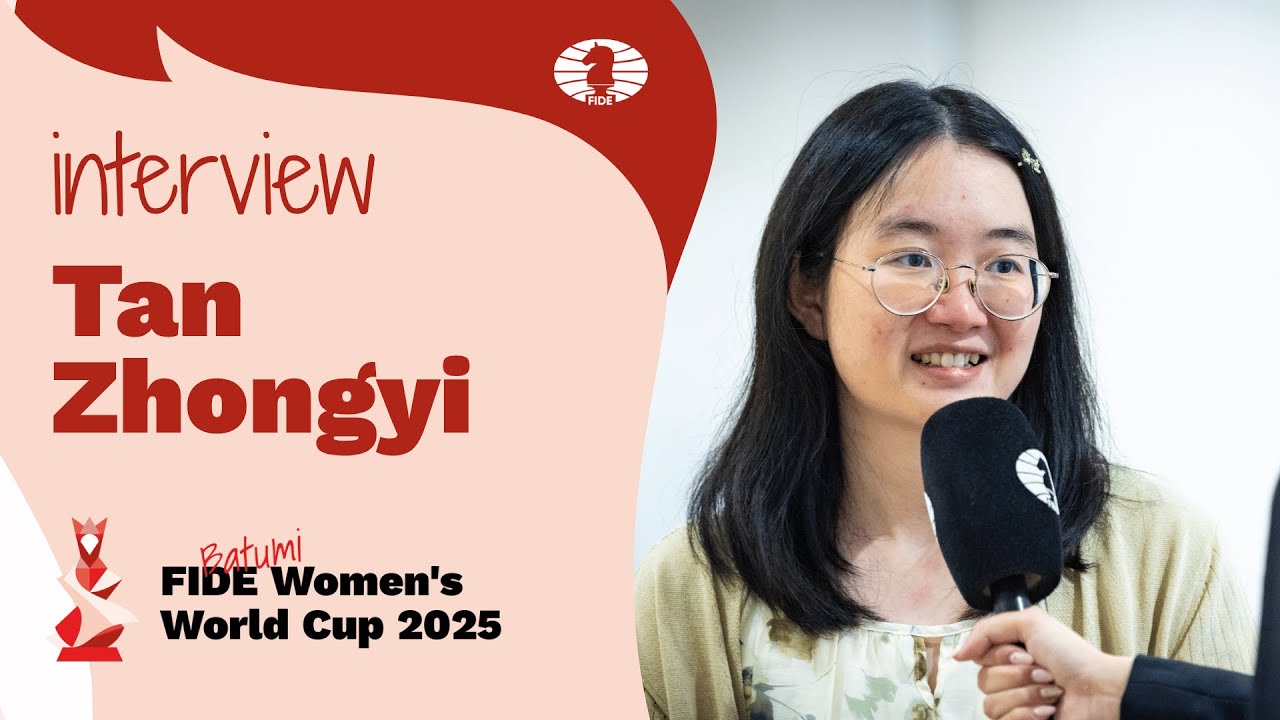 Interview with Tan Zhongyi 🇨🇳 | Round 4 | Game 1 | FIDE Women's World Cup 2025