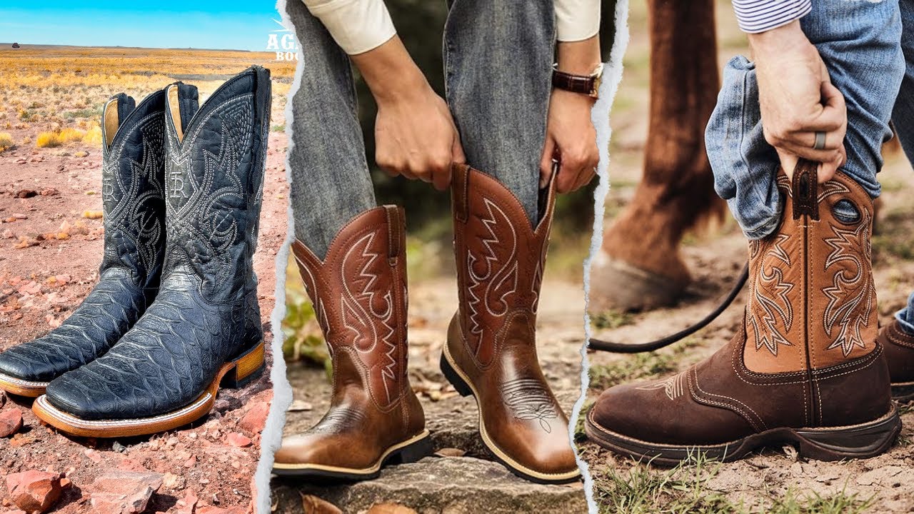 8 Best Cowboy Boots for Men 2025! Comfortable And Stylish