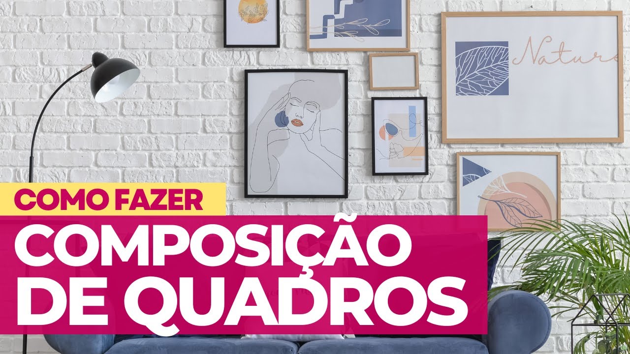 Como fazer composição de quadros na parede | SIMPLICHIQUE