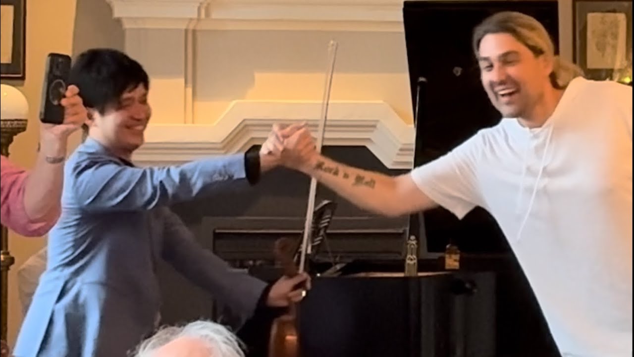 David Garrett & Daichi Nakamura Brahms Scherzo from F.A.E Sonata