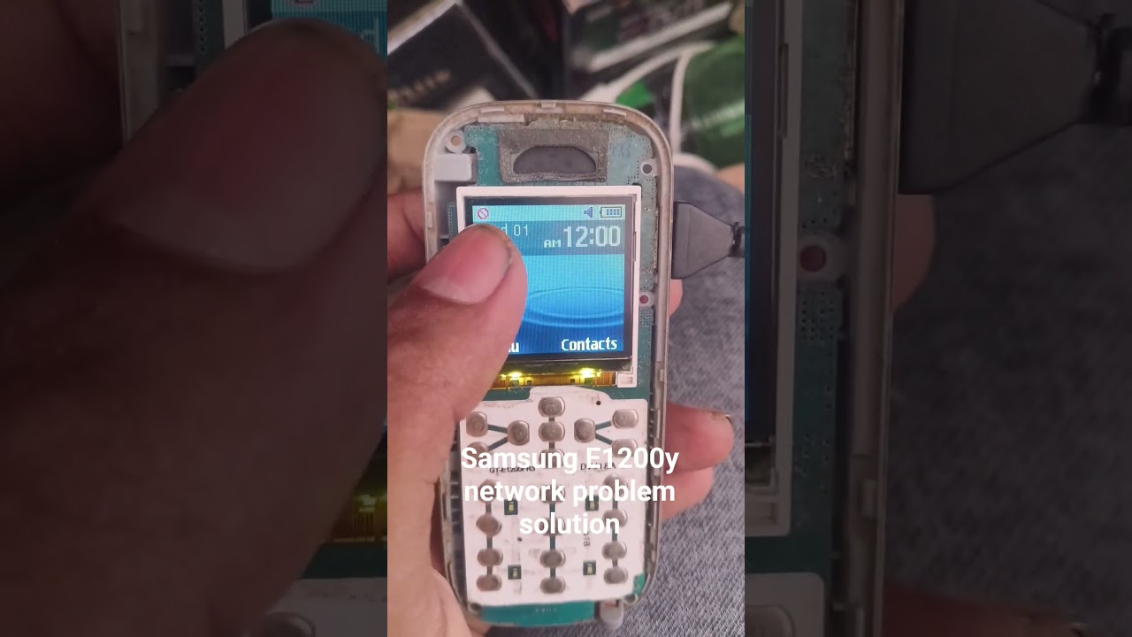 samsung E1200y network problem solution #networksolutions #phonerepair