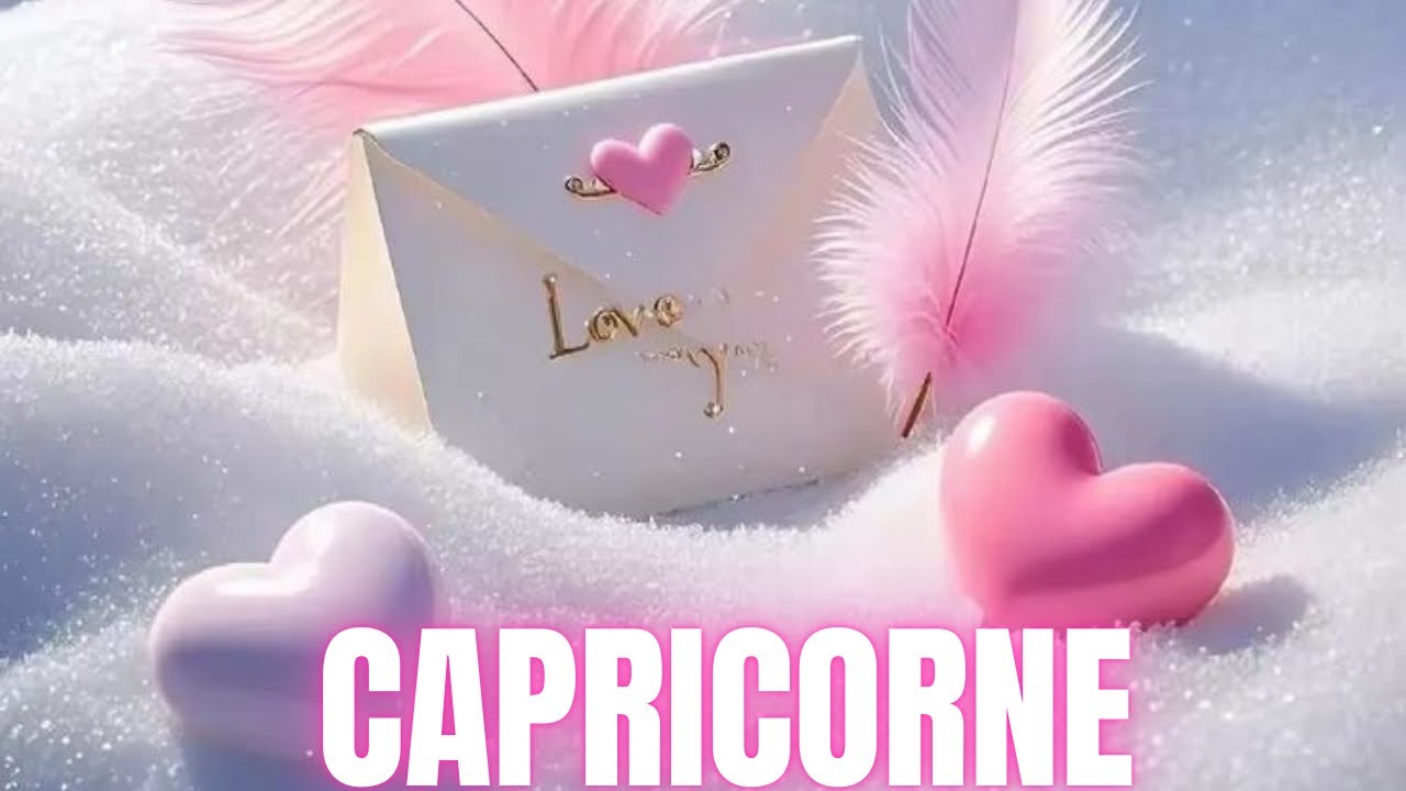 CAPRICORNE ♑️ Quelqu'un sait que tu es le meilleur qu'il ait jamais eu👀Mais tu dois savoir une chose